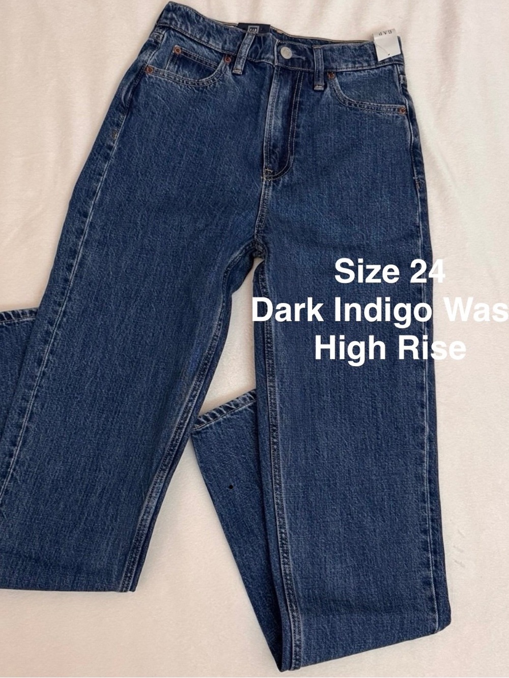 Gap Sky High Rise Mom Jeans, Size 24